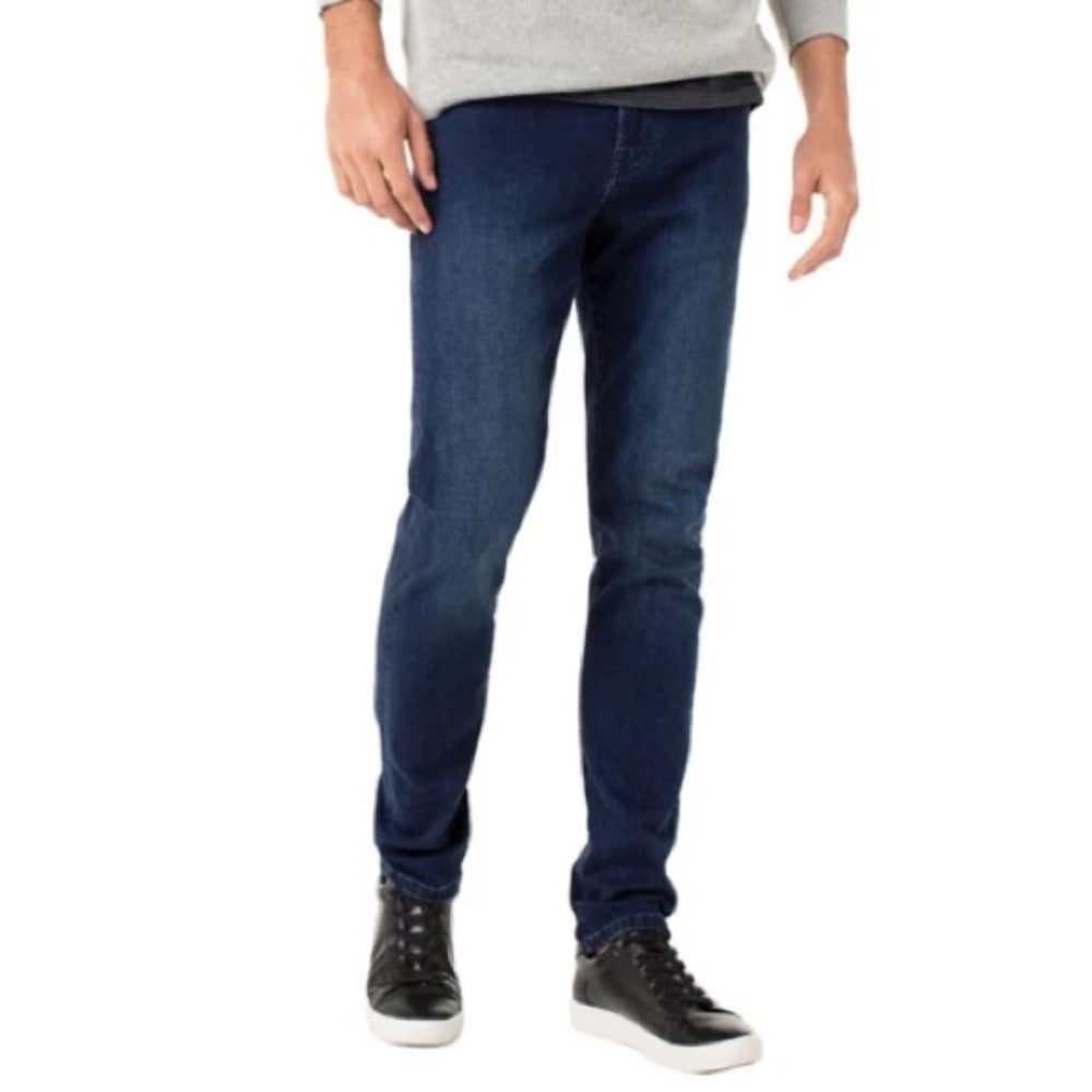 NWT Liverpool Men's Dark Blue Straight Jeans